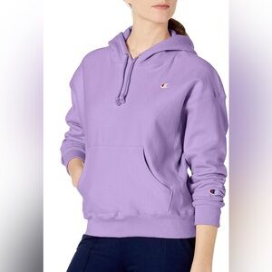 Champion Reverse Weave Pullover Hoodie, Medium Purple